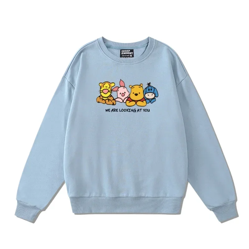 Ensemble sweat-shirt Disney Winnie l'ourson, sweat à capuche confortable assorti pour le collage familial et les activités parent-enfant