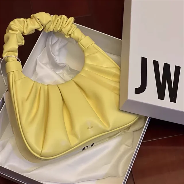 JW PEI – sac sous les bras plissé inspiré des célébrités, sac à bandoulière pliable tendance pour femmes, usage quotidien, 2024 – Image 5