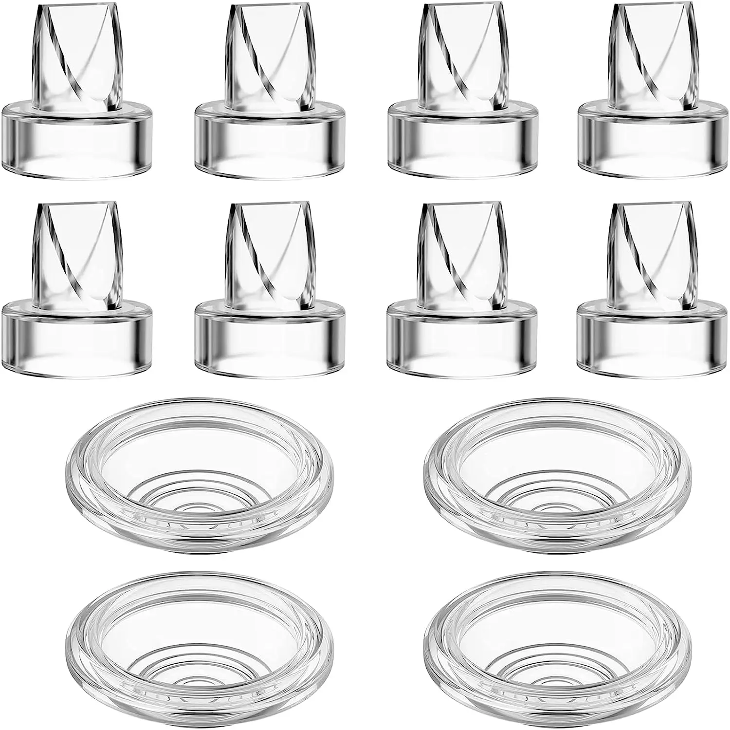 Valve à bec de canard en Silicone et diaphragme, pièces de tire-lait, Protection du mamelon d'alimentation pour bébé, accessoires de tire-lait manuel/électrique