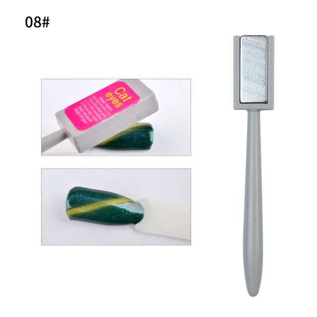 Bâton magnétique pour vernis à ongles gel UV, stylo magnétique à double tête, multifonction, peinture, outil de manucure, accessoire, 1 pièce – Image 4