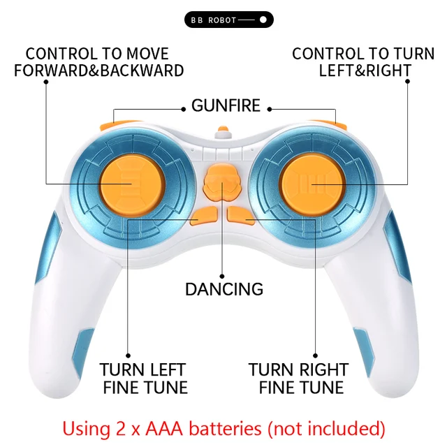 RC Robot 2.4G Radio Remote Control With Sound Watch Gesture Induction Sensor Intelligent Robot Car Model Kid Electronic Toy Gift – Image 4