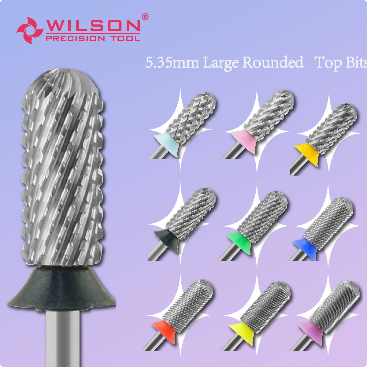 WILSON petits embouts arrondis outils manucure accessoires pour ongles forets pour ongles