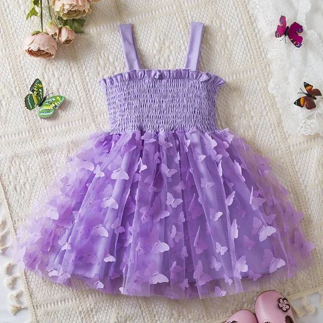 Robe de princesse pour petite fille de 1 à 6 ans, vêtements à fleurs, à la mode, pour enfants, nouvelle collection été 2024, 03 – Image 4