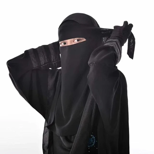 Écharpe Hijab en Mousseline de Soie pour Femme Musulmane, Chapeau Niqab Côtelé Islamique, Couverture Arrière de Sauna, Nouvelle Collection 2024