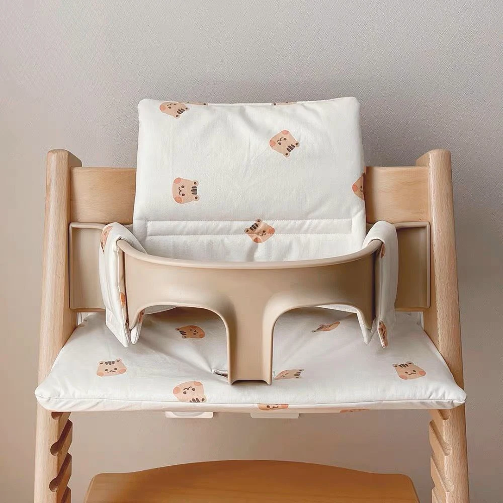 Coussin de chaise de salle à manger pour bébé, automne et hiver, Portable, antidérapant, intégré, accessoires de chaise de croissance