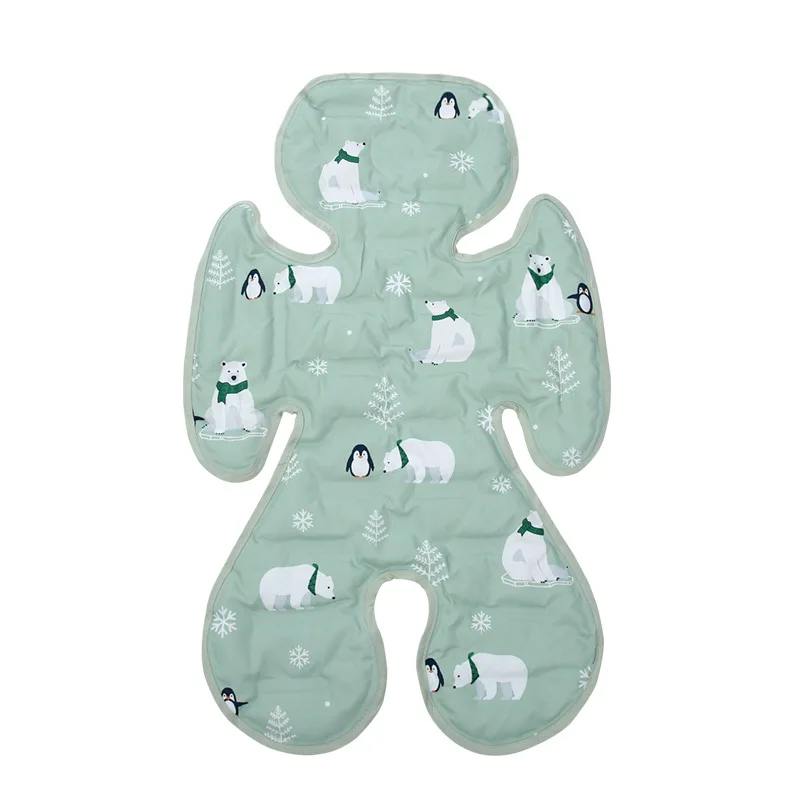 Coussin refroidissant multifonctionnel pour siège de voiture, pour poussette de bébé, respirant, glace, été