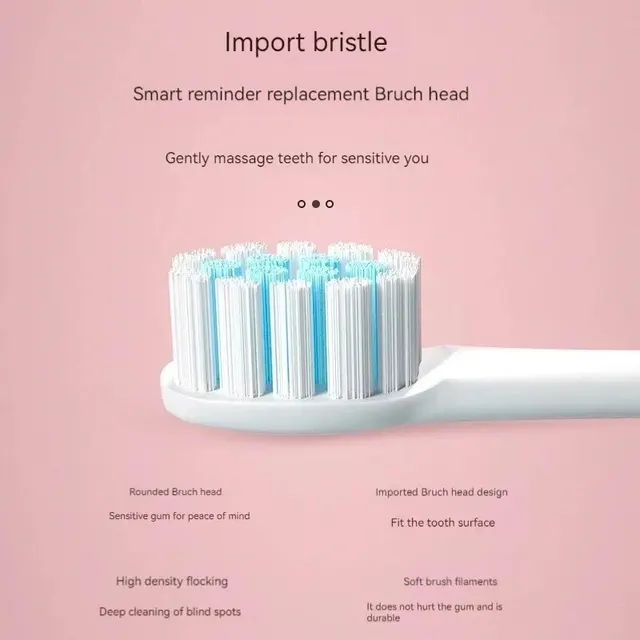 Brosse à dents électrique à ultrasons pour adultes, nettoyeur de dents étanche, ensemble automatique pour couple, mode 6 vitesses, chargement USB, cheveux doux à la maison – Image 4