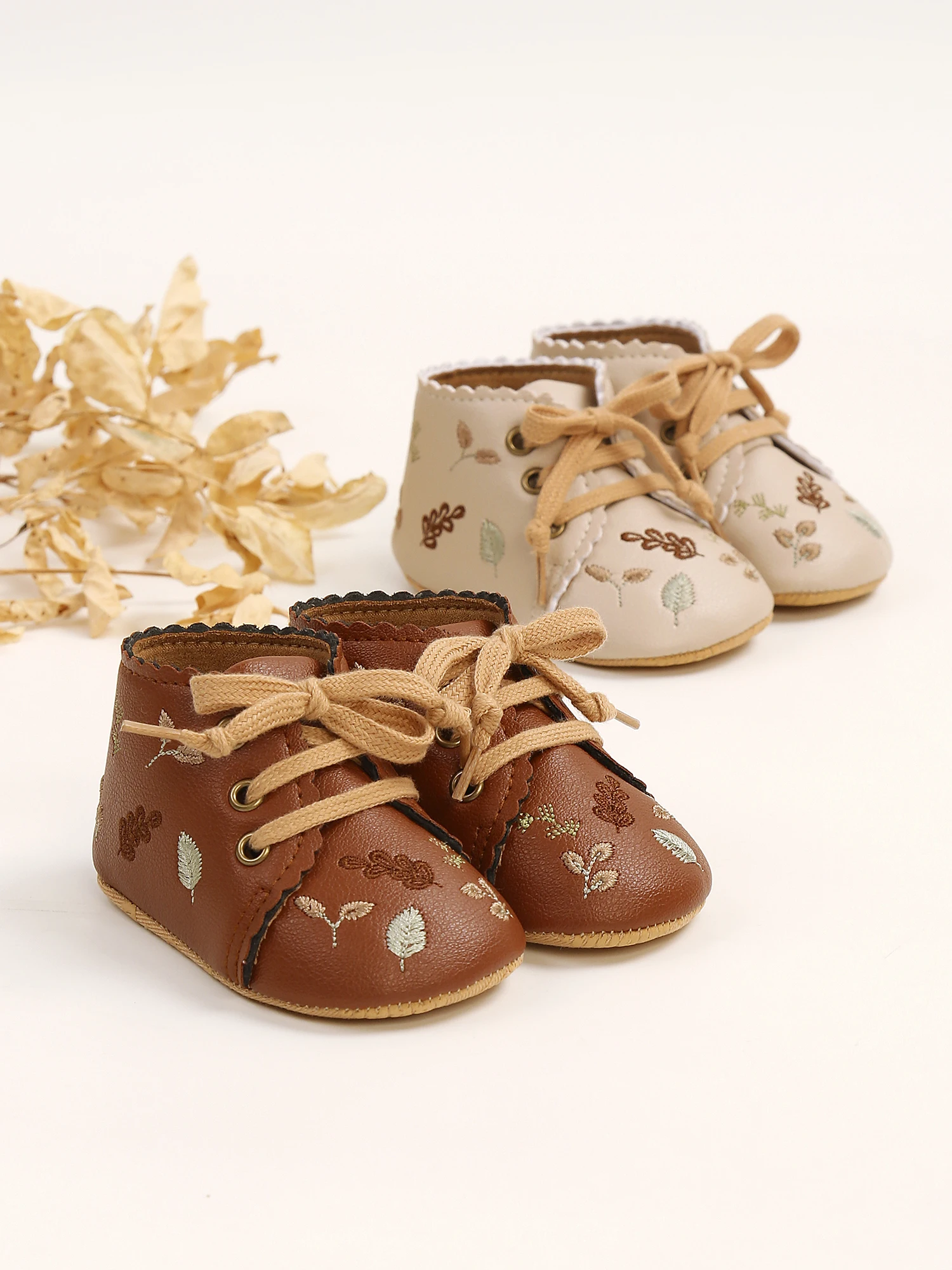 Bébé chaussons nouveau-né infantile unisexe bébé filles garçons velours caoutchouc anit-slip semelle chaussures enfant en bas âge polaire confortable hiver chaud Prewalker