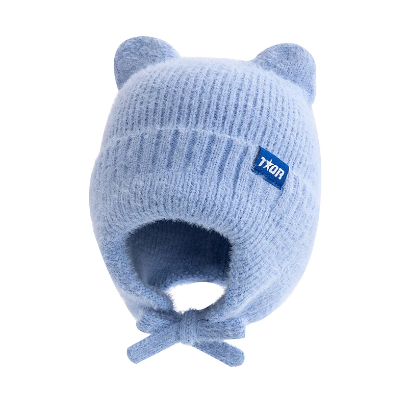Nouveau femmes mignon chat oreille oreillette hiver chapeau mode coupe-vent tricoté chapeau Kpop Style doux Beanie chapeaux bonbons couleurs Streetwear casquette