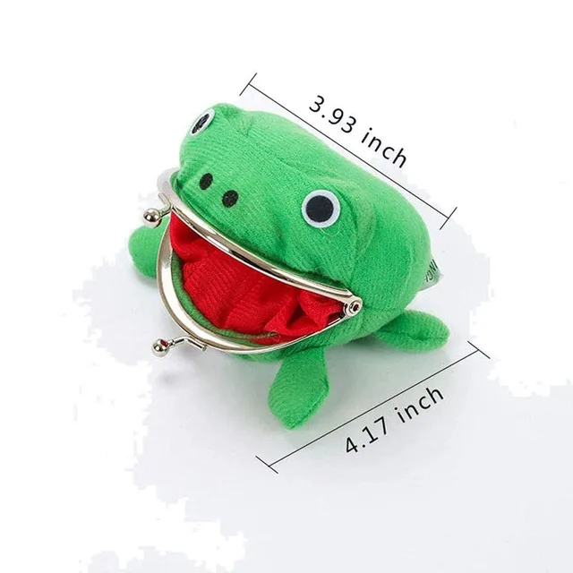 Porte-monnaie en peluche grenouille, portefeuille Anime Ninja, jeu de rôle d'halloween, cadeau de fête à thème Ninja – Image 2