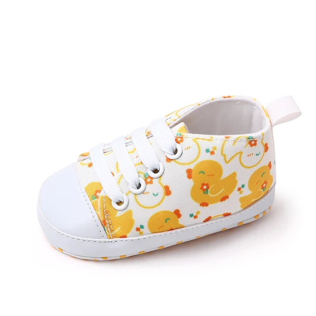Bébé Toile Chaussures Décontractées Prewalking pour Tout-Petit 0-12 Mois Mignon Animal Imprimé Plusieurs Choix Doux Coton Anti-ald Semelle YS-17 – Image 2