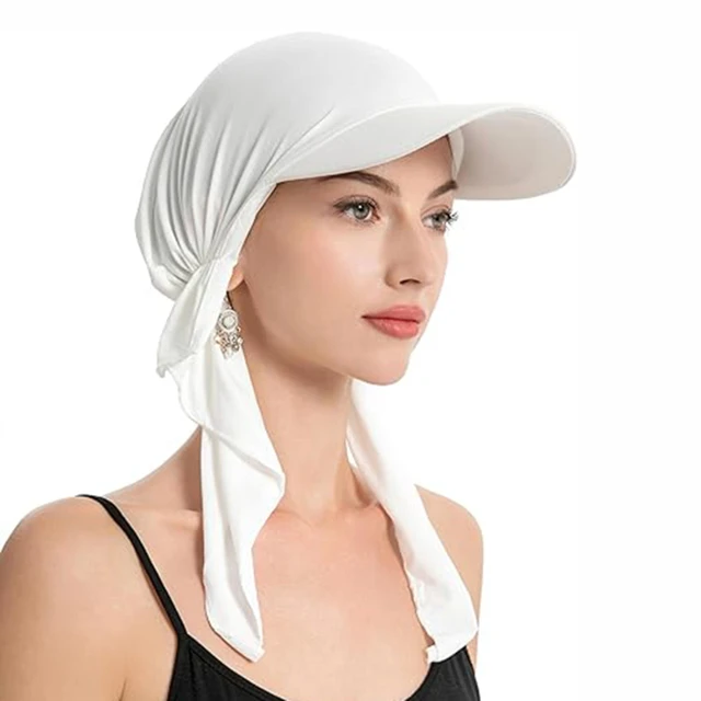 2024 été casquettes d'extérieur pour femmes foulard musulman Turban chapeaux décontracté respirant foulards casquettes vêtements islamiques Turban casquette – Image 3
