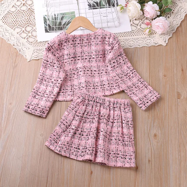Humor Bear – ensemble jupe à manches longues pour filles, tenue décontractée, parfumée, douce, à la mode, nouvelle collection printemps et automne, 2-6 ans – Image 2