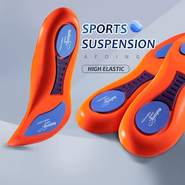 Semelles intérieures dépistolet antes respirantes pour chaussures de sport, technologie de semelle, absorption des chocs, l'offre elles de course, 1 paire, nouveau