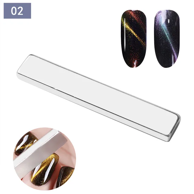 Bâton magnétique pour vernis à ongles gel UV, stylo magnétique à double tête, multifonction, peinture, outil de manucure, accessoire, 1 pièce – Image 2