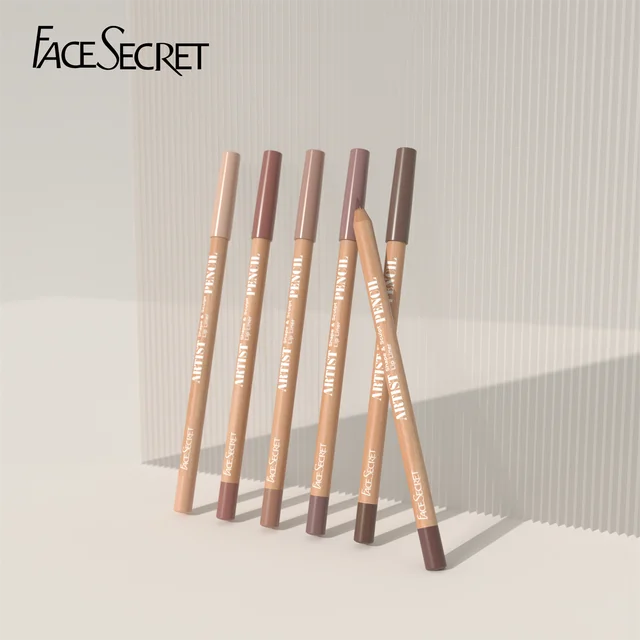 Face Secret Artist Shape Sculpt Lip Liner Pencil Set, Weightless Precise Liner with Super Soft Blendable Texture Matte Soft – Image 6