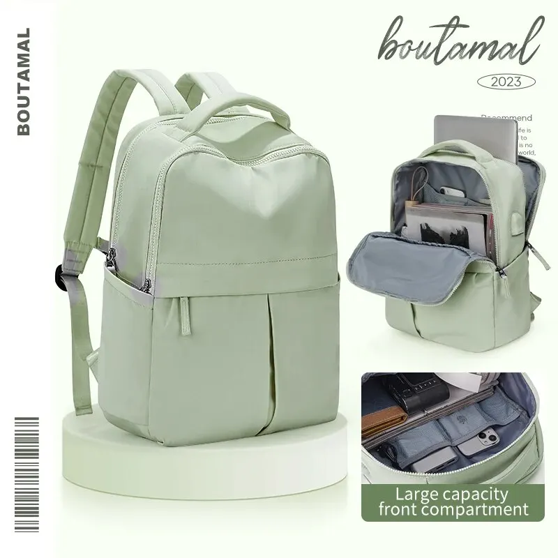VEKROS-Sac à dos commpiedmont pour femmes, sac à dos de voyage, bagage à main de grande capacité, sac d'école Kawaii pour ordinateur portable, sac à dos décontracté étanche