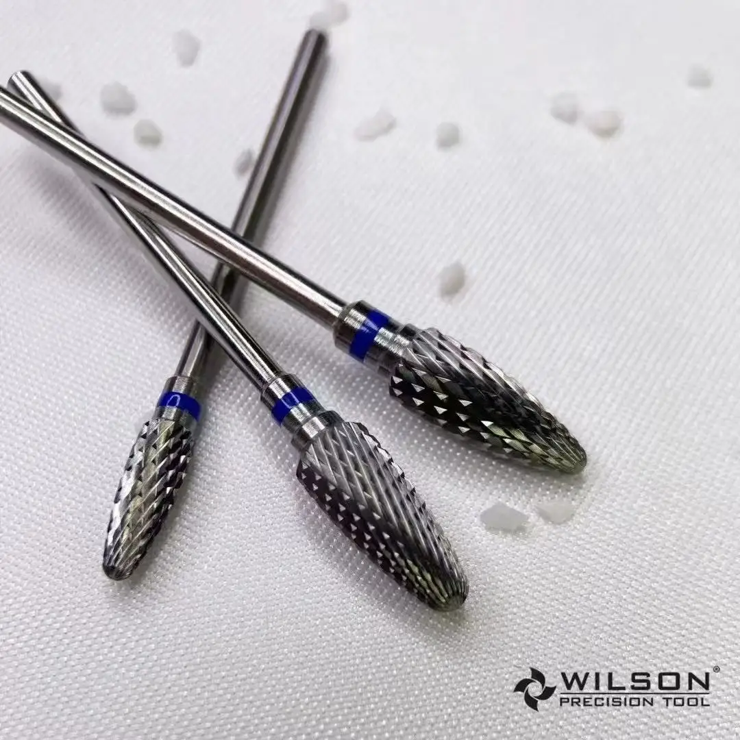 WILSON-Foret à Ongles en Carbure à Bord Droit avec Coupe Spirale, Standard, N64