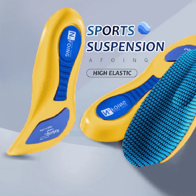 Semelles intérieures élastiques de sport pour chaussures, technologie de semelle, Absorption des chocs, semelles de course respirantes pour pieds, semelles orthopédiques, nouvelle collection – Image 3