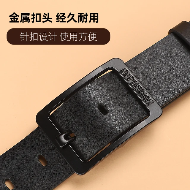 Ceinture homme aiguille boucle ceinture homme homme étudiant jeunesse décontracté tout-match affaires cargo jean avec hipster jeunesse – Image 3