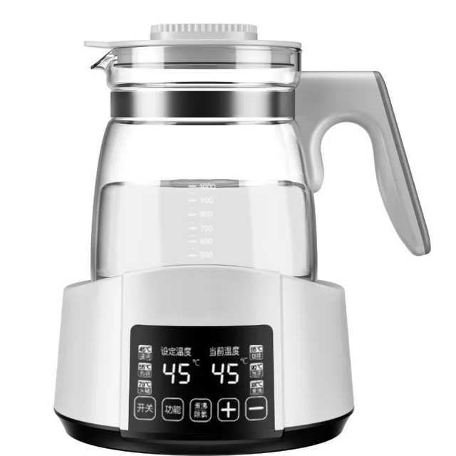 Bouilloire thermostatique pour régulateur de lait pour bébé, 1,2 l, eau chaude, Pot isolant intelligent, réchauffement automatique du lait, lait chaud en poudre GL41 – Image 2