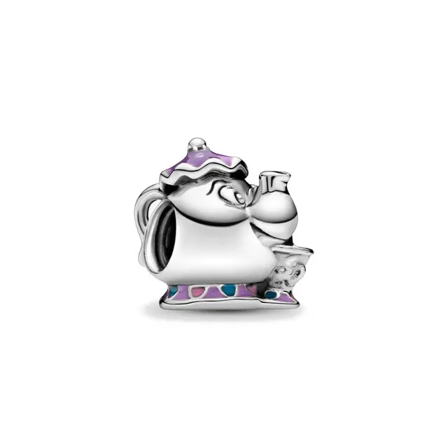 Disney Lion King Beauty With Beast Donald Duck Charms Beads For Original Pandora 925 sterling silver Bracelet Necklace Jewelry – Image 5