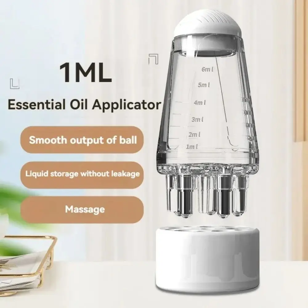 Applicateur de cuir chevelu, peigne de guidage de liquide pour la croissance et le coiffage des cheveux, tête hexagonale, rouleau d'huile, peigne de Massage, outils de Relaxation