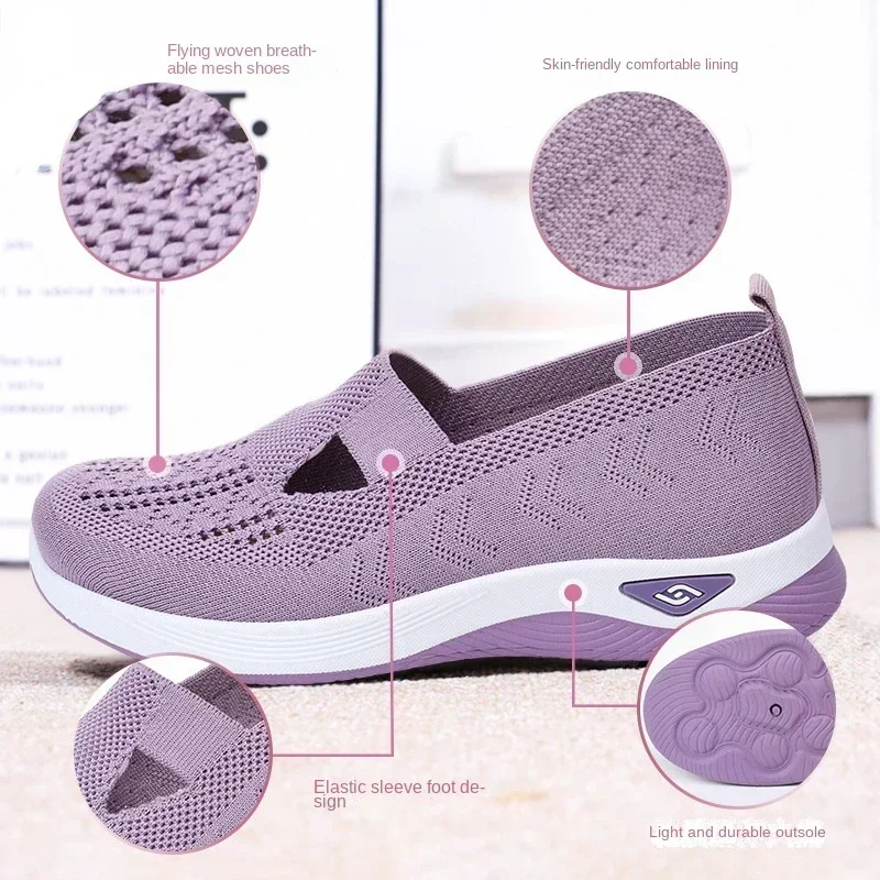 Nouveauté été nouveau confort décontracté chaussures pour femmes mode semelle souple respirant évider chaussure plate pour les femmes Zapatos De Mujer