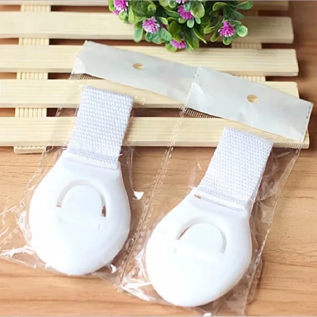 Serrure d'armoire de sécurité pour enfants, protection de sécurité pour bébé, serrure de porte en plastique pour enfants – Image 2