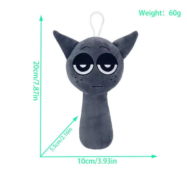 Sprunki jouets en peluche Sprunki Incredibox peluche poupée chanteurs Oren Wenda jeu dessin animé oreiller en peluche enfants anniversaire cadeaux de noël – Image 4