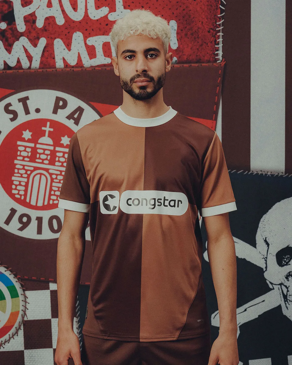 2024 nouvelle arrivée allemagne St. Pauli sport enfants et hommes t-shirt maillot de football t-shirts été à manches courtes t-shirts