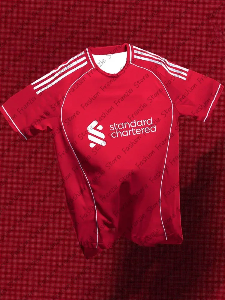 T-shirt de Sport pour hommes Liverpool Vintage Design édition maillot de Football mode maillots de Sport décontracté femmes enfants T-shirt hauts