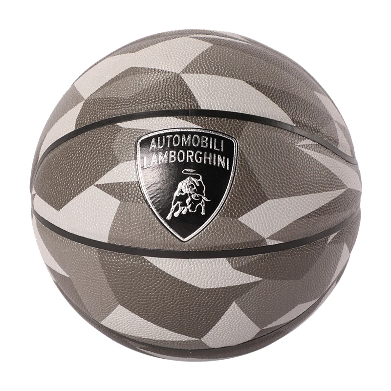 Lamborghini Lisence-Basket-ball en PU souple de haute qualité, taille professionnelle 7, sports de plein air