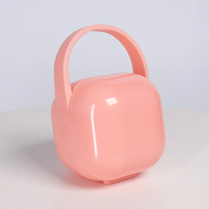 Boîte à sucette pour bébé, 1 pièce, conteneur de sucette Portable pour bébé, mallette de rangement sans Bpa, boîte de rangement de sucette de voyage, fournitures pour bébé