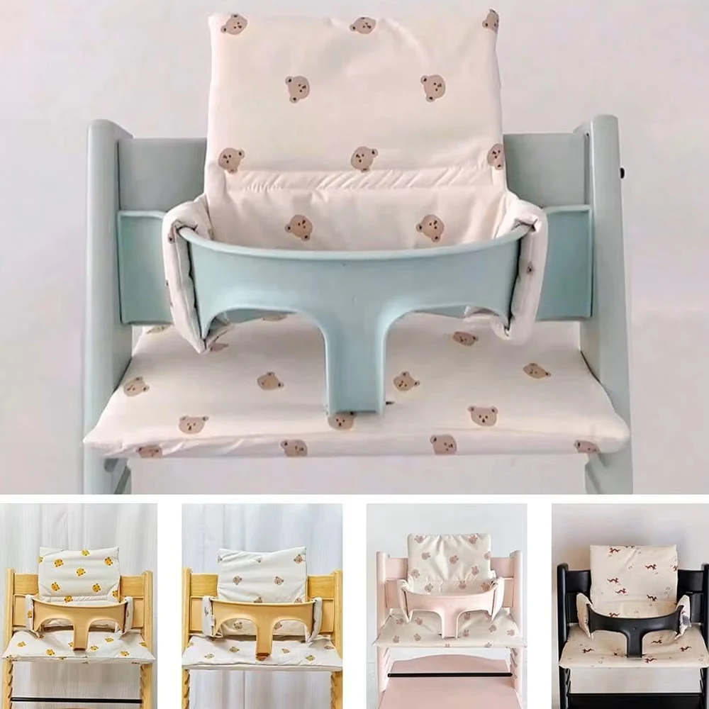 Tapis de chaise haute pour bébé, quatre saisons, portable, antidérapant, intégré, pour manger, longue chaise, accessoires