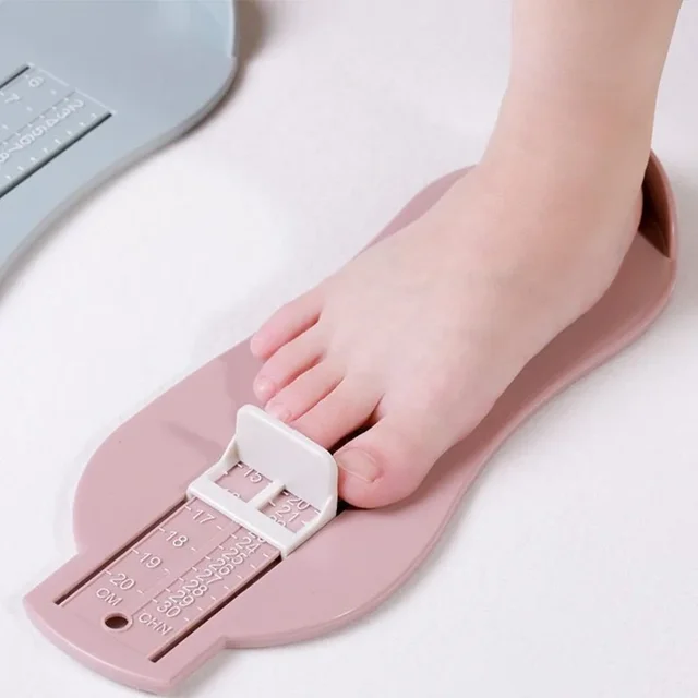 Jauge de mesure de longueur de pied de bébé, taille de chaussure pour enfants en bas âge, garçon et fille, raccords de règle de mesure, outils de règle de mesure de pied pour enfants – Image 2