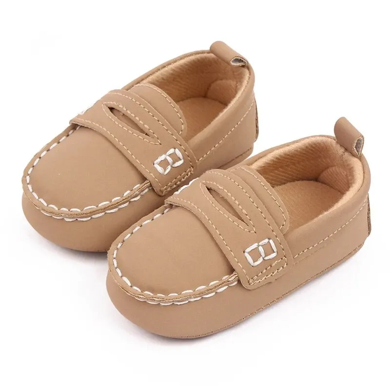 Mocassins Astronomiques en Cuir Souple pour Bébé Garçon et Fille, Chaussures Décontractées pour Nouveau-né, Cadeaux de 1 An