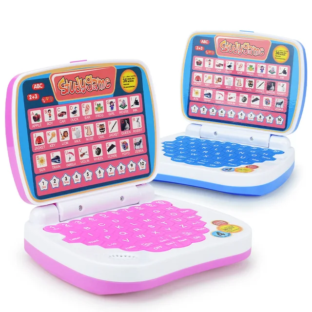 Jouet d'ordinateur de Simulation, éducation précoce, Machine de formation, apprentissage des langues pour enfants, modèle d'ordinateur portable, jouet pour garçons et filles – Image 5