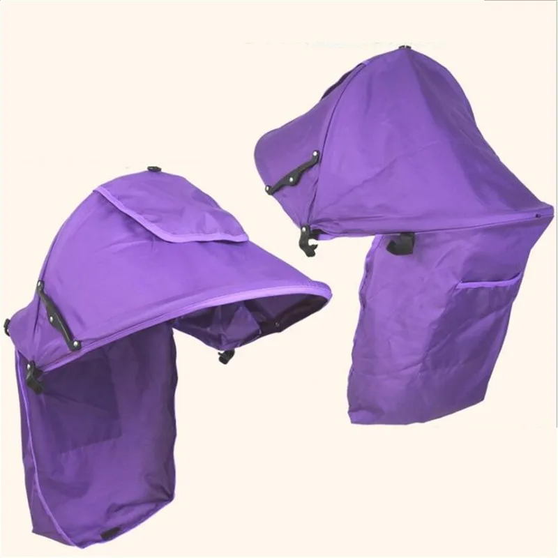 Pare-soleil pour poussette de bébé, pare-soleil chesdistricts age, capot de protection, housse d'amendements, accessoires