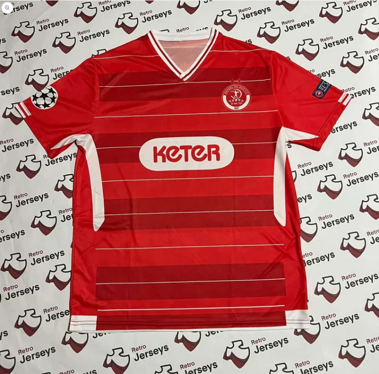 2025 la dernière chemise explosive Hapoel Tel Aviv maillot rétro hommes femmes T-shirt adulte enfants maillot