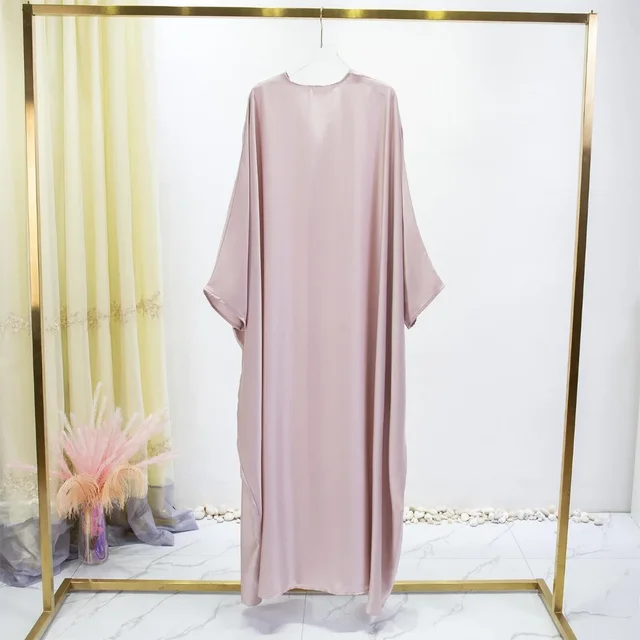 Abaya-Robe Longue à Manches sulfpour Femme Musulmane, Kaftan, Jilbabs, Cardigan, Manteau, Fibre Intérieure – Image 2