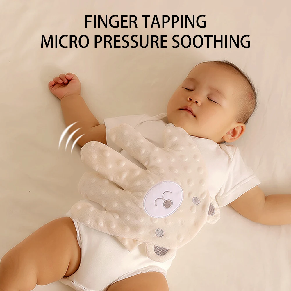 Oreiller apaisant pour bébé avec télécommande, aide au sommeil, apaise les paumes, nourrisson, dormeur apaisant, mains, tout-petit