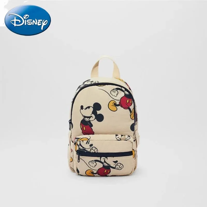 Sac à Dos de Dessin Animé Disney TureMouse, Grande Capacité, Nylon, observateur, Petit Sac d'École pour Enfants, Poignées Amovibles, Cadeau d'Anniversaire