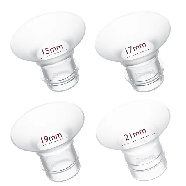 Inserts de bride en Silicone pour tire-lait, tire-lait électrique, bouclier, Tunnel de mamelon, connecteur étroit, essentiel d'alimentation