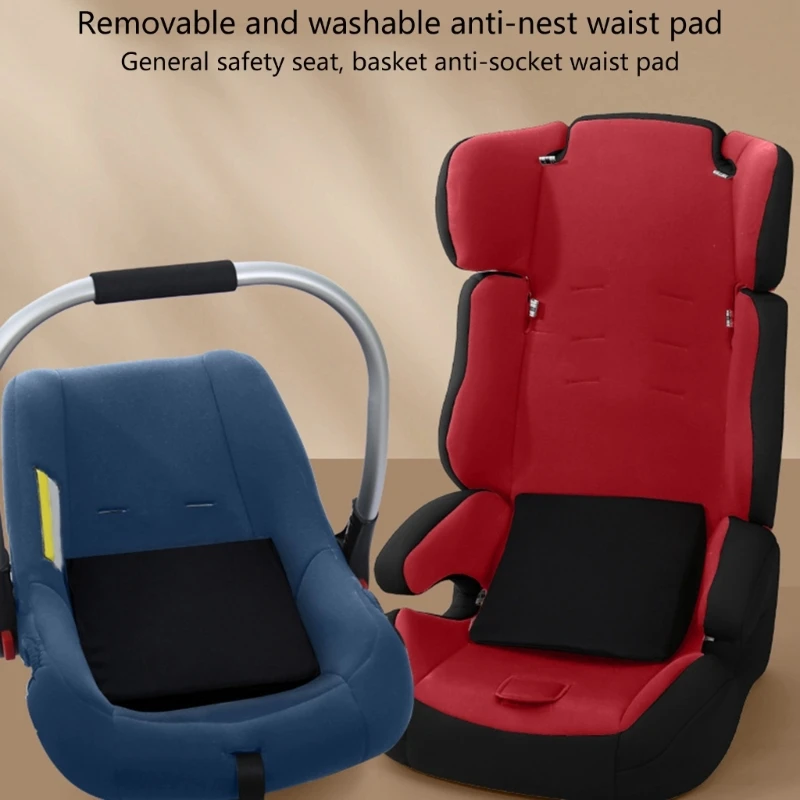 Coussins de taille améliorés, coussin de dossier sécurisé, non slouchés, adaptés aux tout-petits, sièges de voiture, poussettes, transporteurs