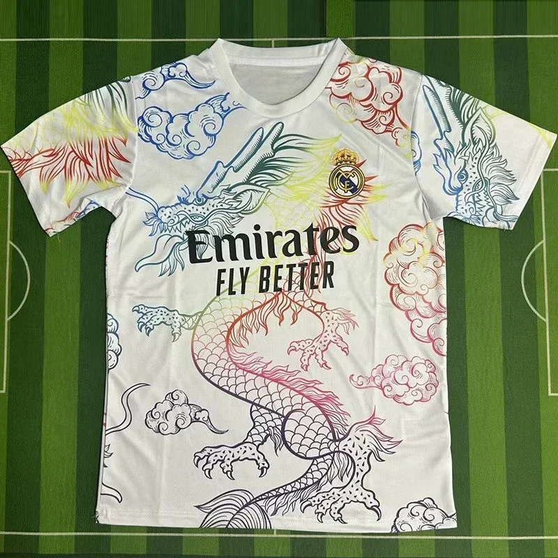 Personnalité de la mode empereur Ma série de motifs longs édition spéciale vêtements d'entraînement vêtements de Football 3D imprimé manches courtes