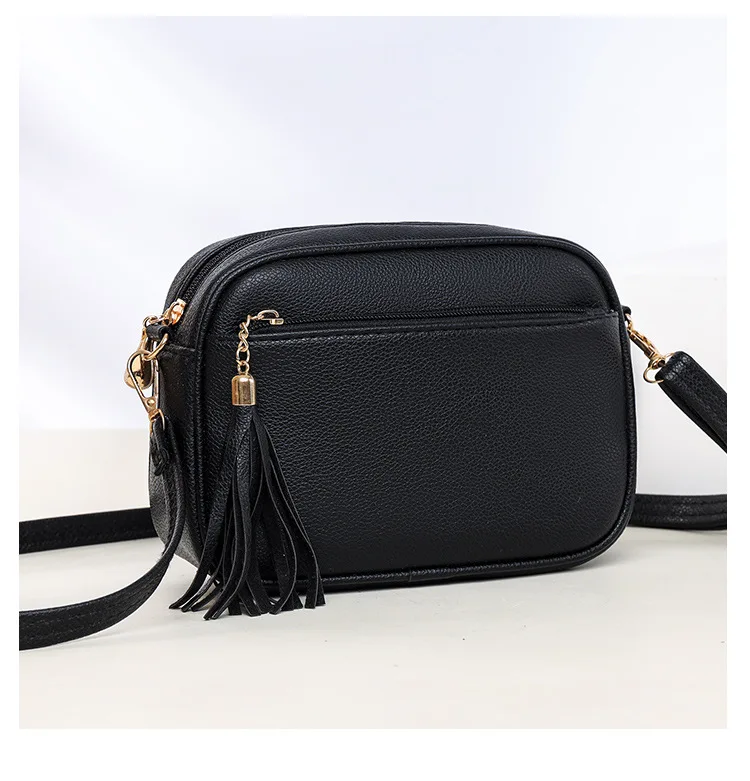 Sac à bandoulière Vintage minimaliste élégant pour femmes-pochette en cuir élégante avec lettre de créateur de luxe sac à main de banlieue tendance