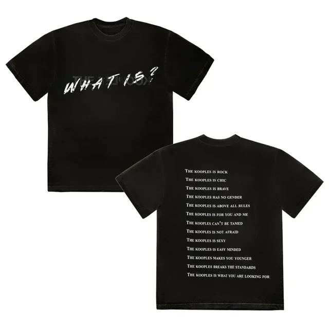 2025 impression graphique Kooples femmes T-shirt nouvel an cadeau haut vêtements marques imprimer femmes T-shirt Y2K hauts t-shirts – Image 5