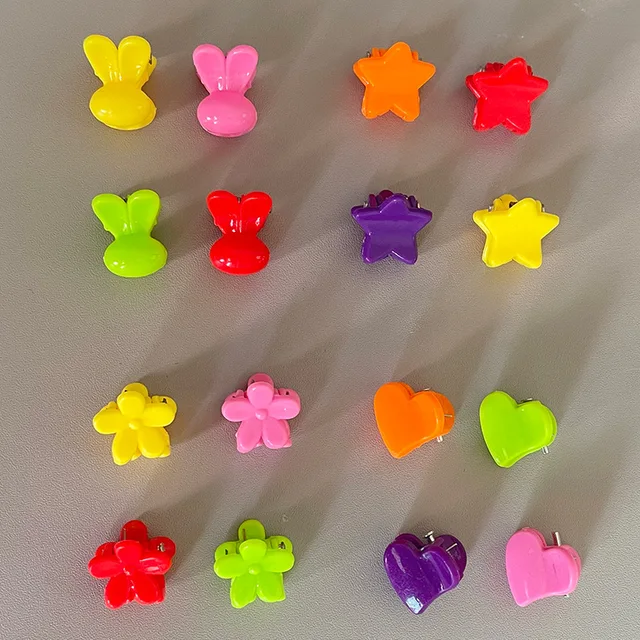 Pince à cheveux pour petites filles, pince à cheveux mignonne, pince à cheveux fleur, épingle à cheveux coréenne, accessoires pour enfants, document bonbon, nouvelle mode, 10 pièces – Image 3