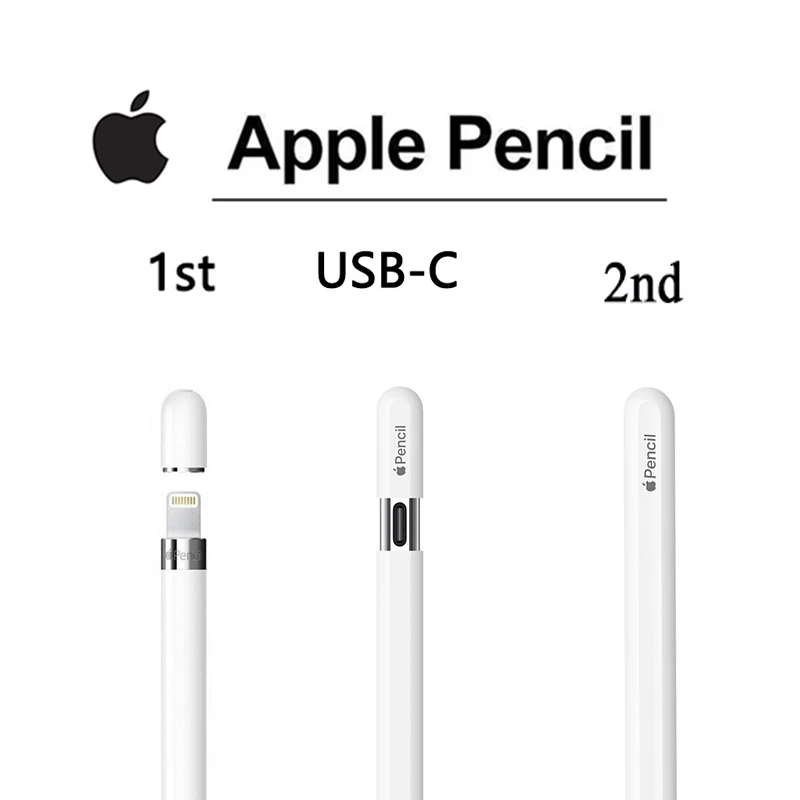 For Apple Pencil 1st 2nd USB-C Stylus Pen iOS Tablet Touch Pen With Power Display for iPad 10 Pro 11 Pro 12.9 air 3 4 5 mini 5 6